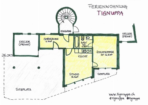 Ferienwohnung mit Sicht auf die Berge (Nähe Flims/Laax) image 30